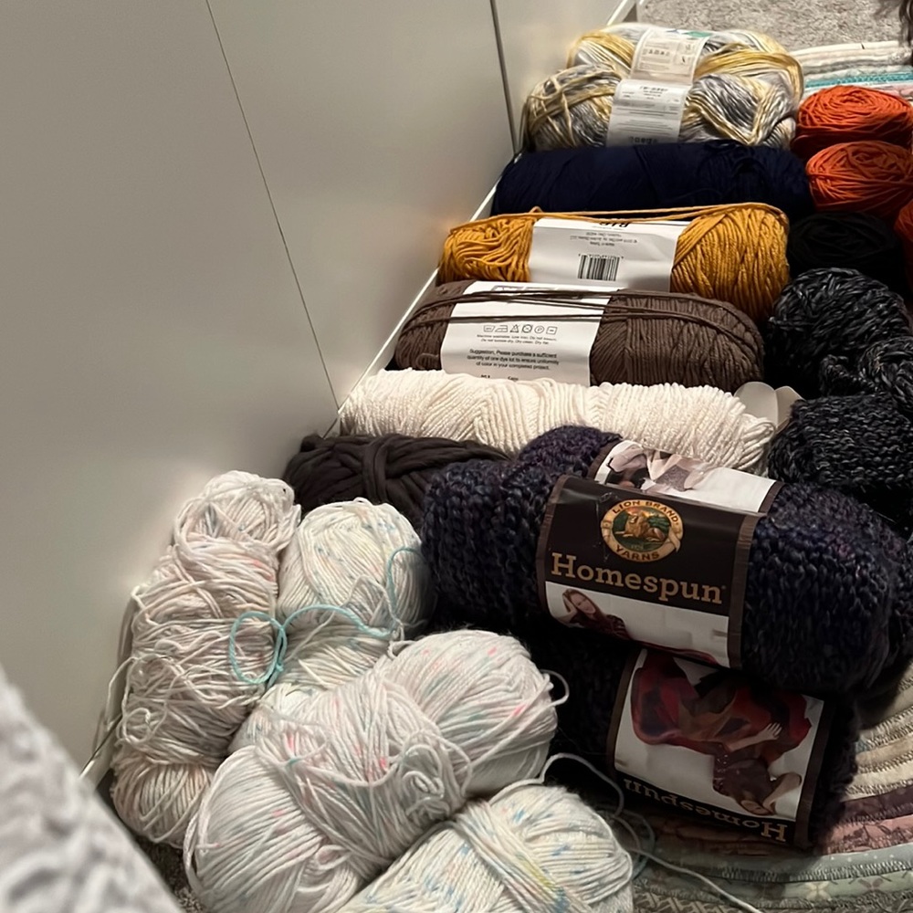Lot of Mixed Yarn
